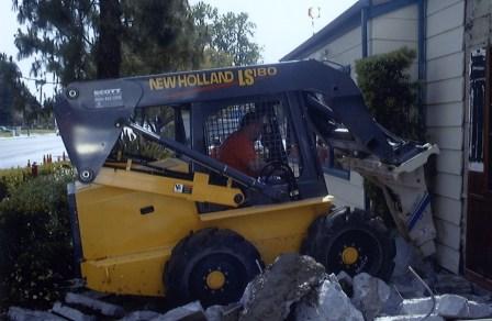 United Concrete truck on job site