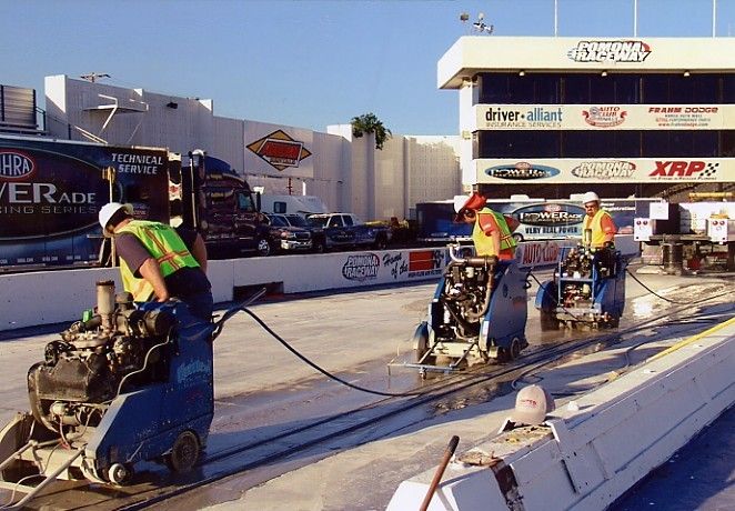 United Concrete team and equipment